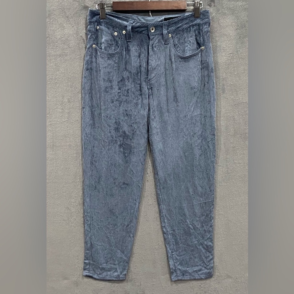 Rag & Bone Rosa Crop Corduroy Pants in Deep Blue Women’s Size 26 NWOT